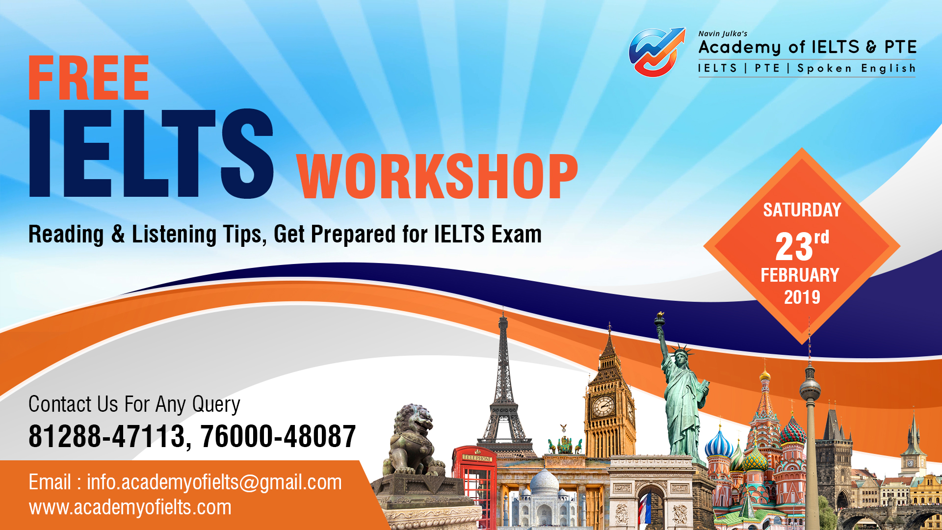 FREE IELTS WORKSHOP ON SPEAKING & WRITING TIPS, Expert Guidelines for those, Giving IELTS Retake